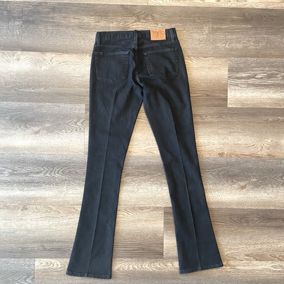 Ralph Lauren Mid-Rise Flared Jeans denim dark blue jeans - Picture 2 of 5